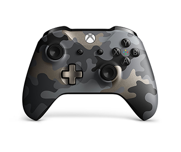 Xbox One 無線手掣 - 金屬迷彩 Night Ops Camo 特別版