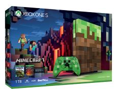 Xbox One S《Minecraft》特別版 1TB 主機套裝