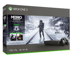 《Metro Saga》Xbox One X 1TB 主機套裝